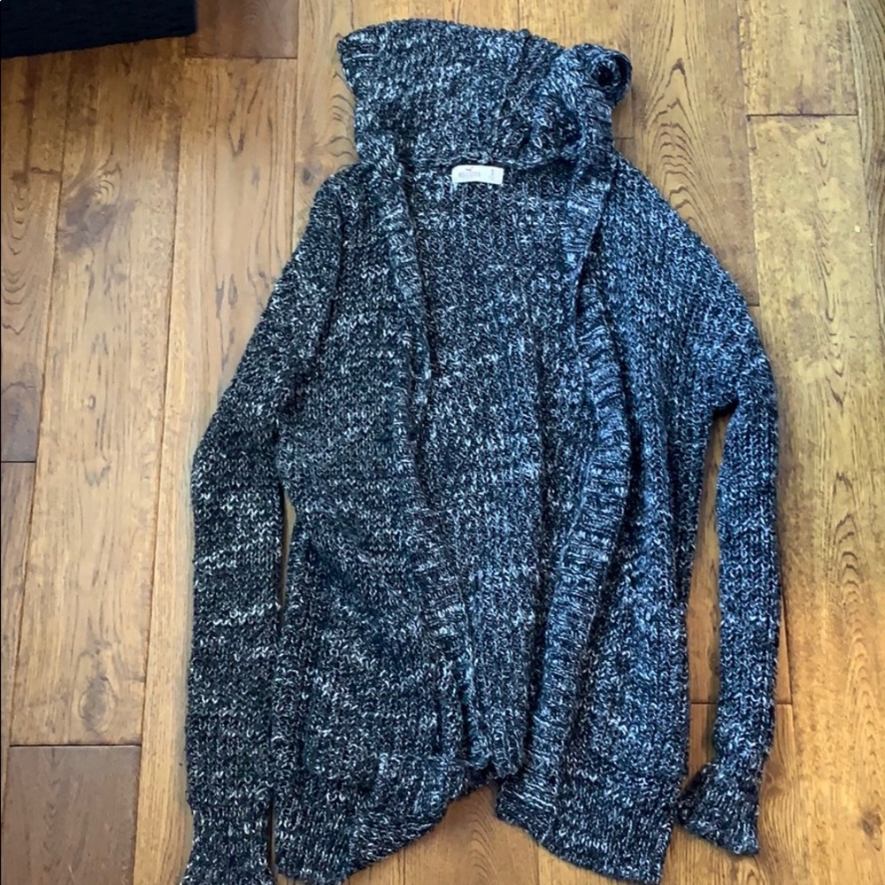 Black and White Cardigan
